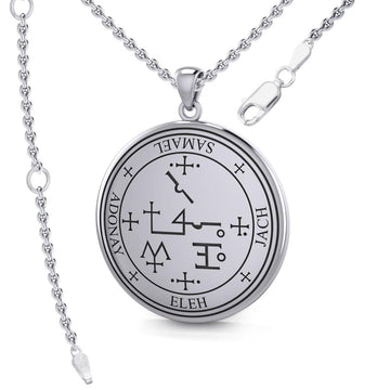 Sigil of the Archangel Samael Sterling Silver Pendant TPD2823 - Jewelry